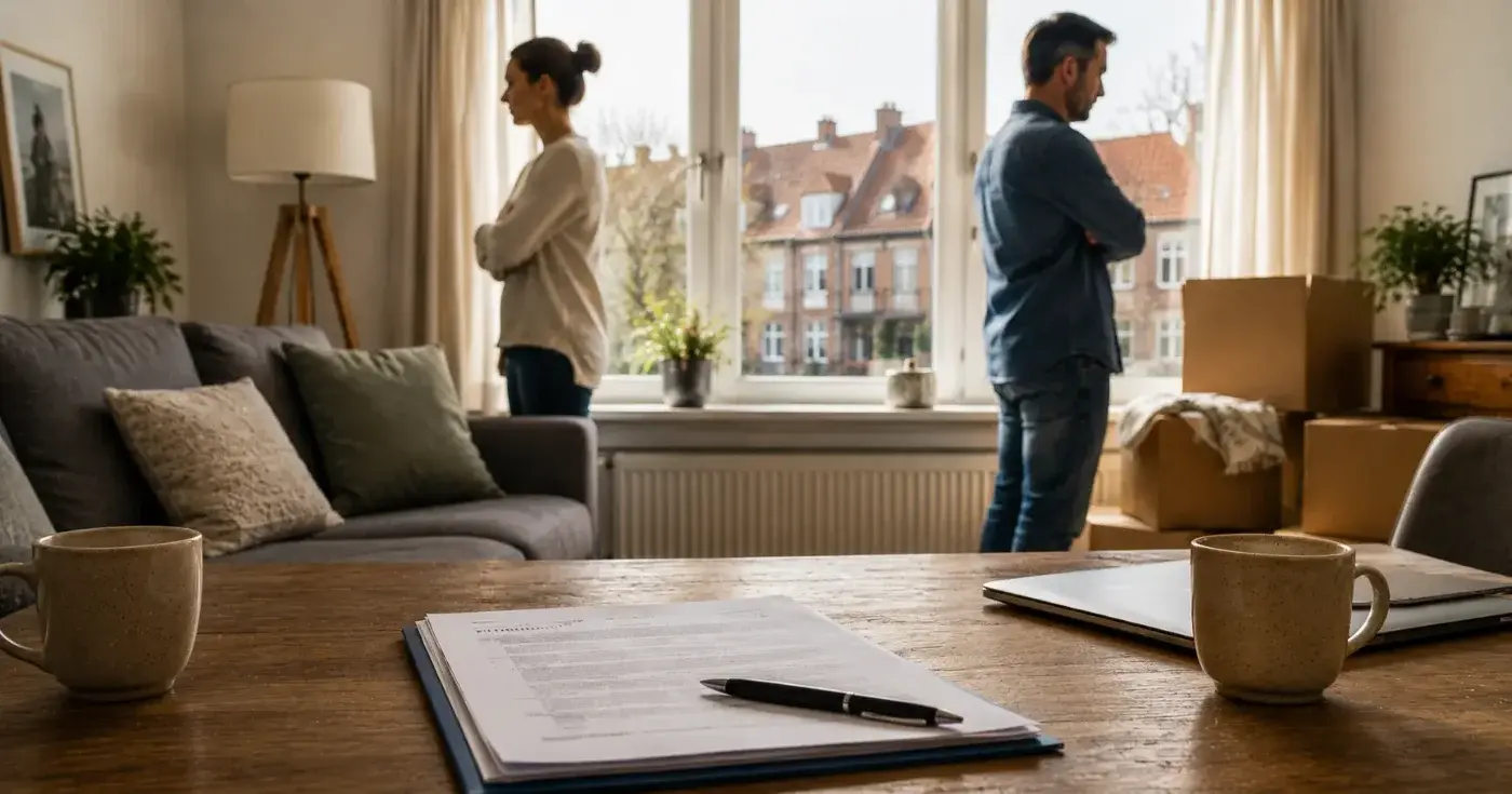 Eerst scheiden of eerst het huis verkopen? Wat is de beste volgorde?